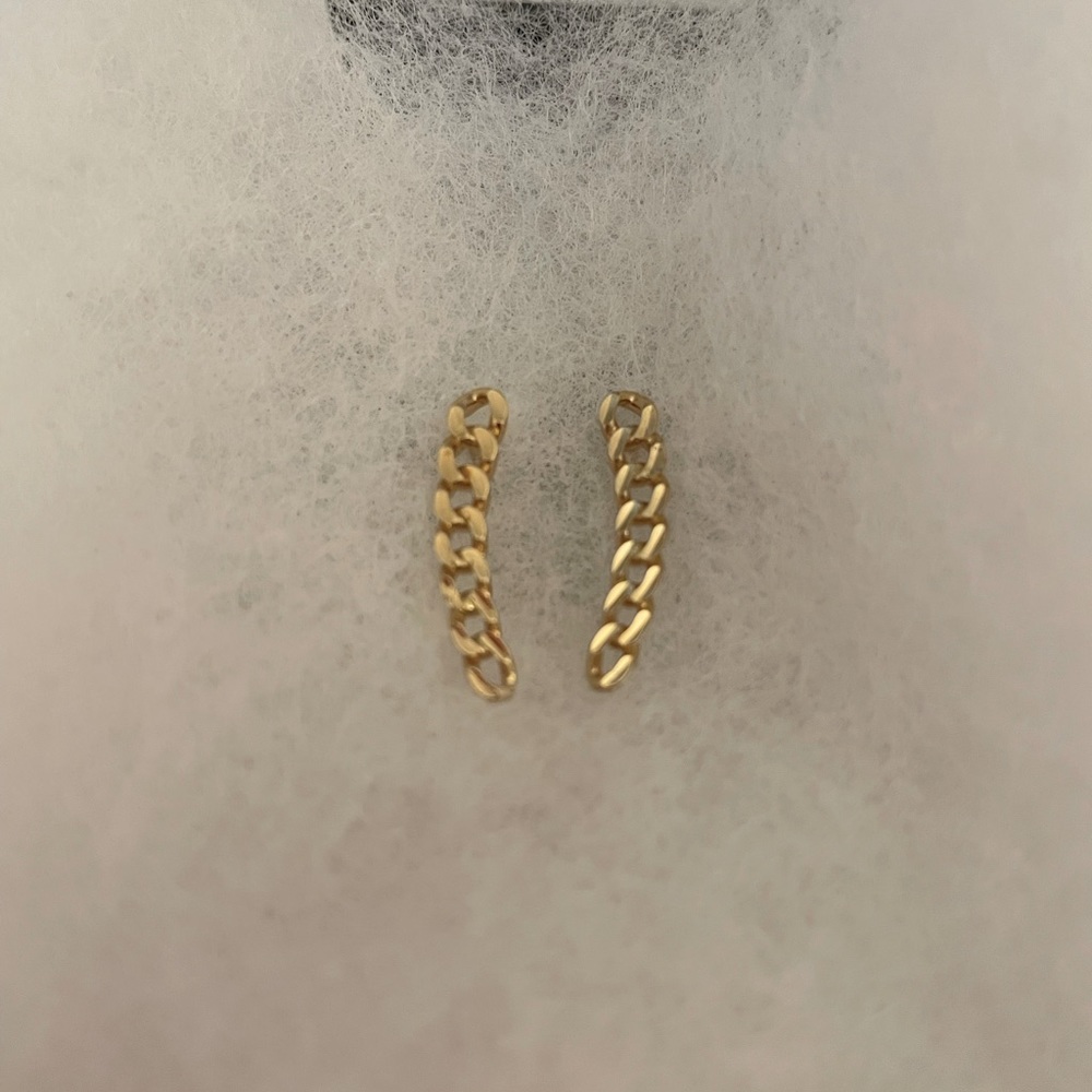 Climbing Gold earrings 18 k/750